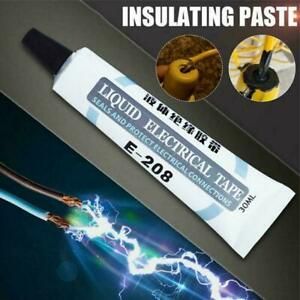 Liquid Insulation Electrical Tape 30ml Tube Paste Waterproof Anti-UV Fast D Y6Y7
