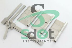 Laminectomy Retractor Size 50,60,70x30mm Complete 13 PCs Set Spine Surgical Inst
