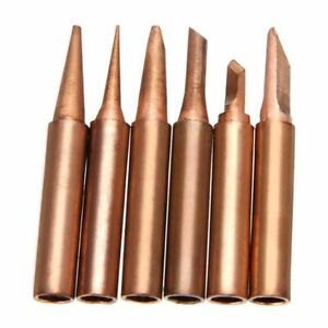 900M-T Lead Free Copper Solder Iron Tips Soldering Welding-Welder Accessories
