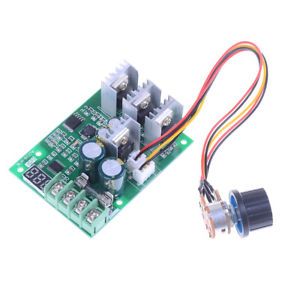 PWM  DC6-60V 30A Motor Speed Controller Module Dimmer Current Display B pq