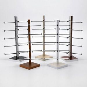 5 Colors 5 Vice Wood Display Stand For Sunglasses Holder Rack And Shelf Showcase