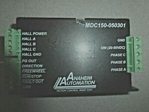 MDC 150-050301-10A-30A DRIVER FOR BRUSHLESS DC MOTOR  (16089-34)