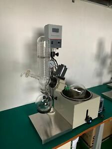 2L Rotary Evaporator Lab Rotovapor Digital Heating Bath 110V Manual Lifting Rota