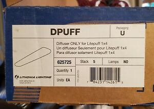 LITHONIA LIGHTING DPUFF Replacement Lens,F/Mfr. No. 10640 32 GEB