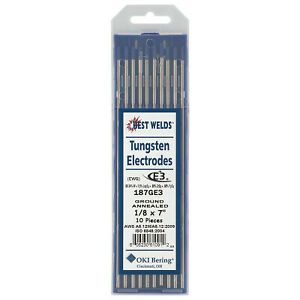 1/8X7 GROUND E3 ELECTRODE 187E3  - 1 Each