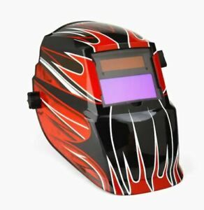 Lincoln Electric Red Fierce Variable-Shade Auto-Darkening Helmet K3063-1