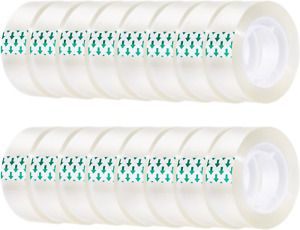Favide  Transparent  Tape  Clear  Tape  3 / 4  Inches  Tape  Refill  Roll  for