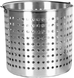 Thunder Group 16-Quart Aluminum Steamer Basket Fits ALSKSP003