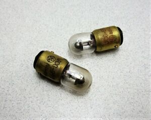 GE JCG-991 Miniature Bulbs NE-16 Neon New Qty 2 NE16