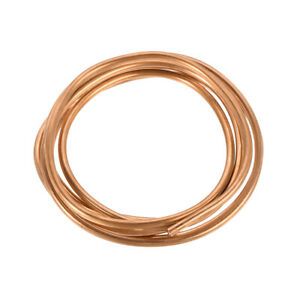 Refrigeration Tubing 5mm OD 3mm ID 6.5Ft Length T2 Copper Tubing Coil