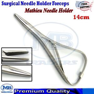 Dental Orthodontic Needle Holder Mathieu Forceps Surgical Suture Ligature Wire