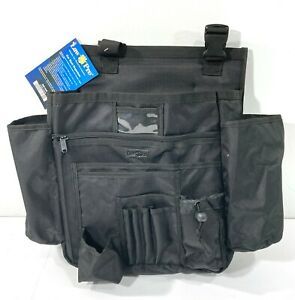 LAWPRO BLACK VEHICLE PASSENGER SEAT PORTABLE CAR SEAT ORGANIZER POLICE FIRE EMS