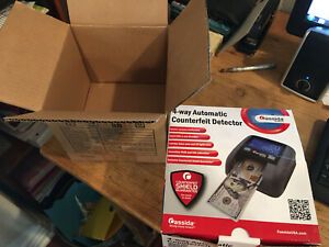 Cassida Quattro 4 Way Automatic Counterfeit Detector w/ Rechargeable Battery 