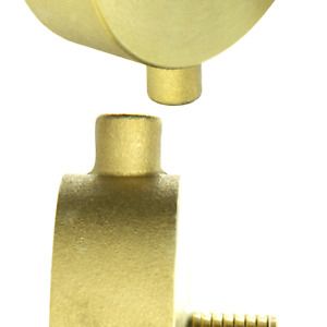 Moon 369-2521061 Brass Fire Hose Adapter, Pin Lug, 2-1/2&#034; NH Female x 1&#034; NPT ...