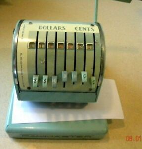 Paymaster Series X-550 Check Writer &amp; Protector with Key