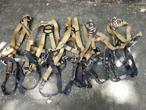 Lot of 5 Reliance Safety Harnesses Universal Size Model 802000 Good Condition