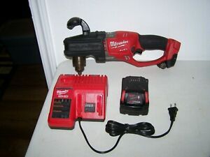 Milwaukee 2707-20 M18 Fuel Hole Hawg 1/2&#034; Right Angle Drill W/BATTERY CHARGER