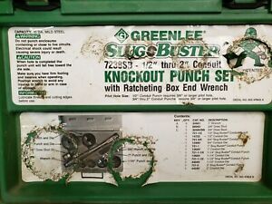 Greenlee Knockout Punch Set 7238SB