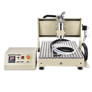 4AXIS CNC 3040 Router 3D Engraver PCB Metal Milling Engraving Machine 800W+RC