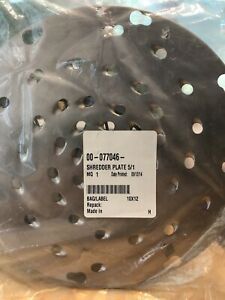 hobart shredder plate