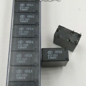 2Pcs HONGFA HFKA-012-1ZST 12VDC Power Relay 5Pins
