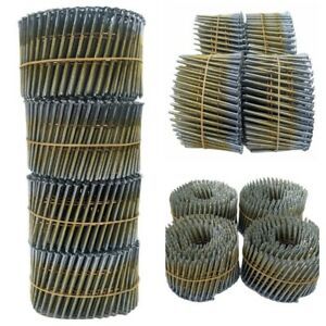 Bostitch 1200 Galvanized Coil Siding Nails 2-1/2&#034; x .092 Ring Shank 15 C8R90BDG