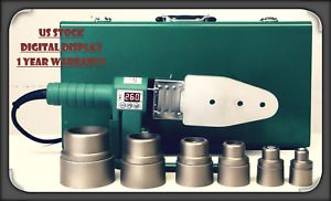 POLY FUSION HDPE PE Pipe Butt Welder Up to 63mm Socket Heater Machine