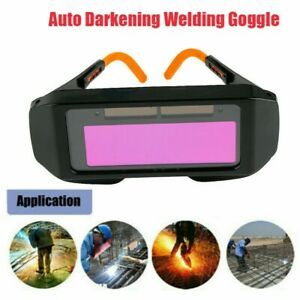 Blackening Glasses Welding Filters Solar Power Anti-UV Automatic Helmet