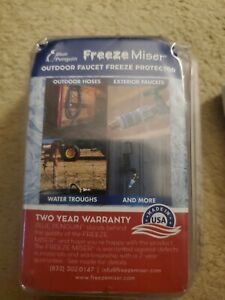 Freeze Miser - Outdoor Faucet Freeze Protection | Durable  for Faucet Covers for