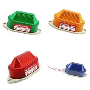 4x Industrial Signal Warning Light Blinking Stroboscopic Warning Lamp AC220V