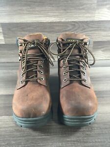 Womens Carolina Work Boots Safety CA1620 Composite Toe Brown Leather Size 6.5