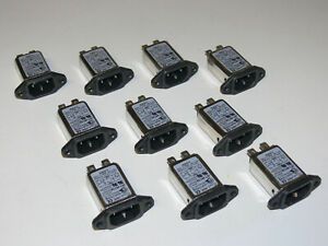 10 pcs Lot JYUH CHING JC1-0612A Kaltgerte Einbau Entstrfilter EMI Filter 6A