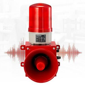 Emergency Strobe LED Beacon Light - Loud Alarm Sound - with Sound - Warning