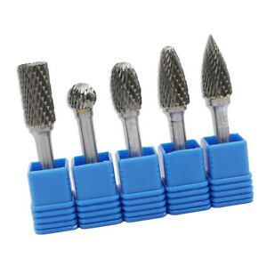 Carbide Rotary Burr Cut Die Grinder Bits For Engraving Slotting Hollowing