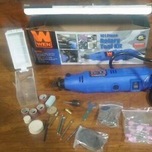 Rotary Tool Kit Set 100 PCS Drill Bits Polish Pads Mandrels Disc Variable Speed