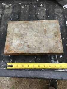 Machinist Fabricator Steel Surface Plate 10”x7”x2.5”