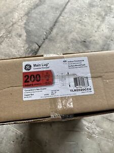 TLM2020CCU GENERAL ELECTRIC 200A 20 SPACES 40 CIRCUITS INDOOR ENCLOSURE NEW