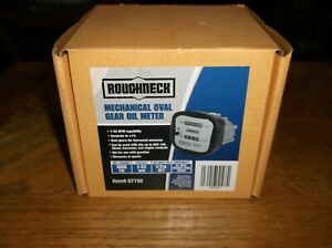 Roughneck Mechanical Oval Gear Oil Meter  Model 67150- NEW