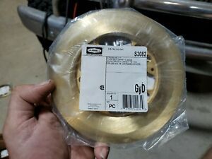 HUBBELL S3082 ROUND BRASS CARPET FLANGE 6-1/4&#034; Box of 10