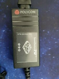 Polycom Soundstation 2W Base 12V AC Adapter Power Supply SPS-12-009-120 Free S/H