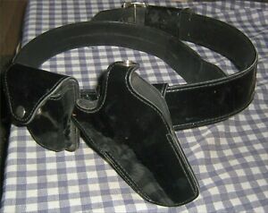 Duty Belt Safariland,38/357 Speedloader J90, 350-2,Pouch and Holster,50&#034;, 56&#034;