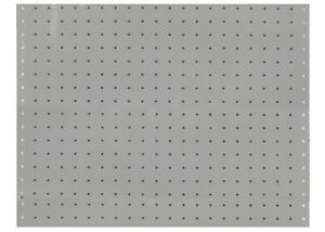 22 in. W x 18 in. H x 1/8 in. D White Polypropylene Pegboards