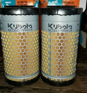2 Kubota Outer Air Filter Assy Part # 6C060-99414