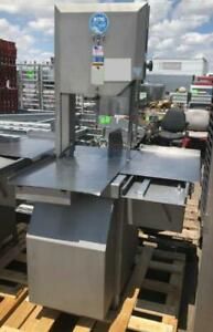 Used Biro 3334SS-4003 124&#034; Vertical Meat Saw