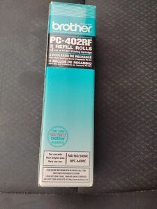 New Genuine Brother PC-402RF Film 2 Rolls for 560 580MC 565 575 MFC-660MC c1