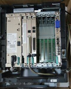 Panasonic IP PBX KX-TDE100 with 16 CO and 8 digital/analogue extensions, CID