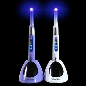 Dental Wireless Cordless 10W iLed 1 Second LED Curing Light Lamp 2C /Goggles