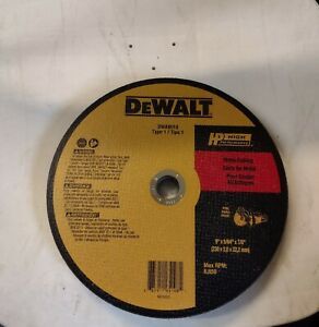 Lot of 10 - DeWalt DWA8018 Type 1 Metal Cut Off Discs