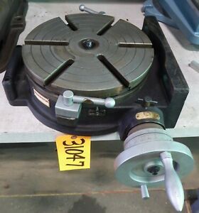 12&#034; Washington Rotary Table, Horizontal/Vertical, Nice (31047)