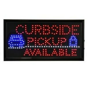 ALPINE INDUSTRIES ALP497-16-2pk 19” W x 10” H LED Rectangular Curbside Pickup